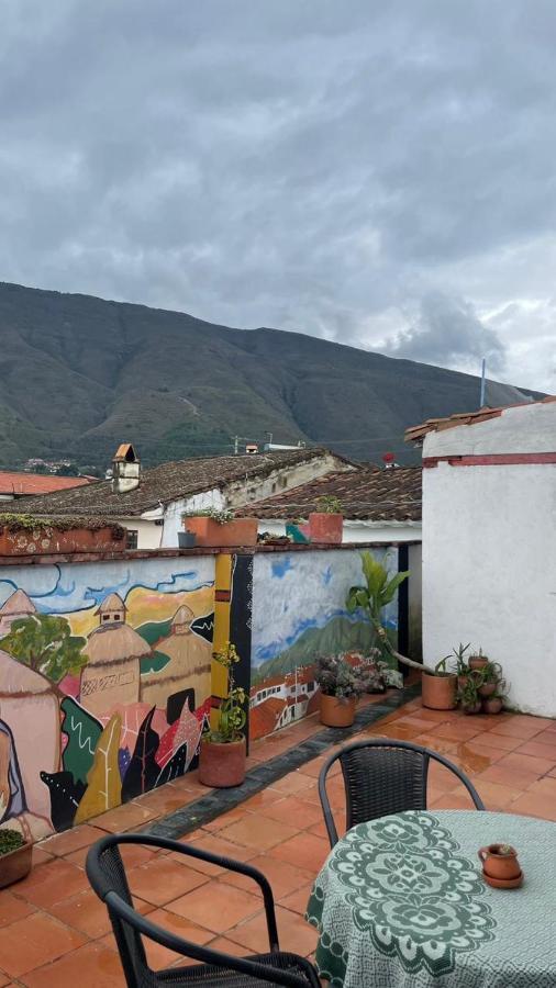 Alegria Hostel Villa de Leyva Exteriör bild