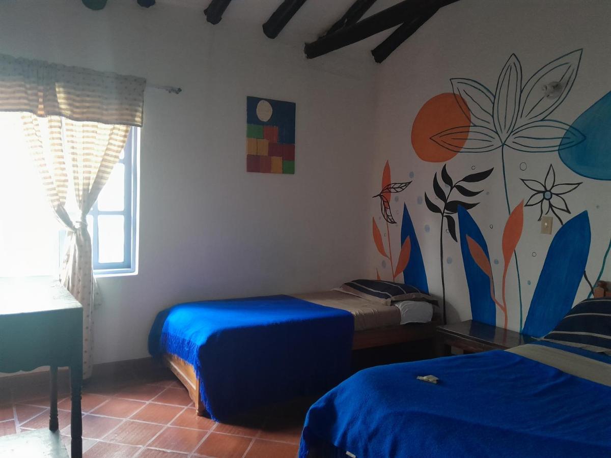 Alegria Hostel Villa de Leyva Exteriör bild
