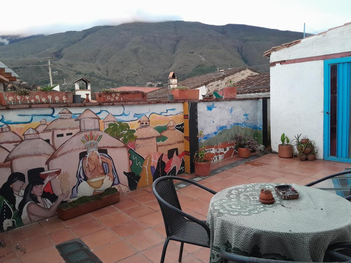 Alegria Hostel Villa de Leyva Exteriör bild