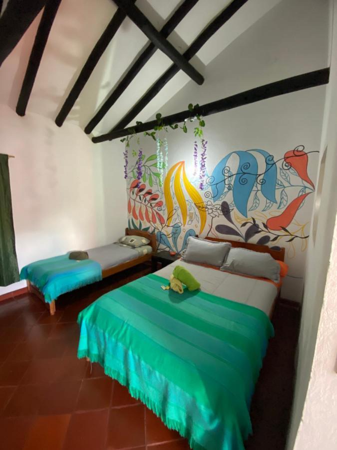 Alegria Hostel Villa de Leyva Exteriör bild