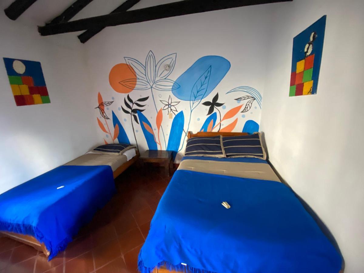 Alegria Hostel Villa de Leyva Exteriör bild