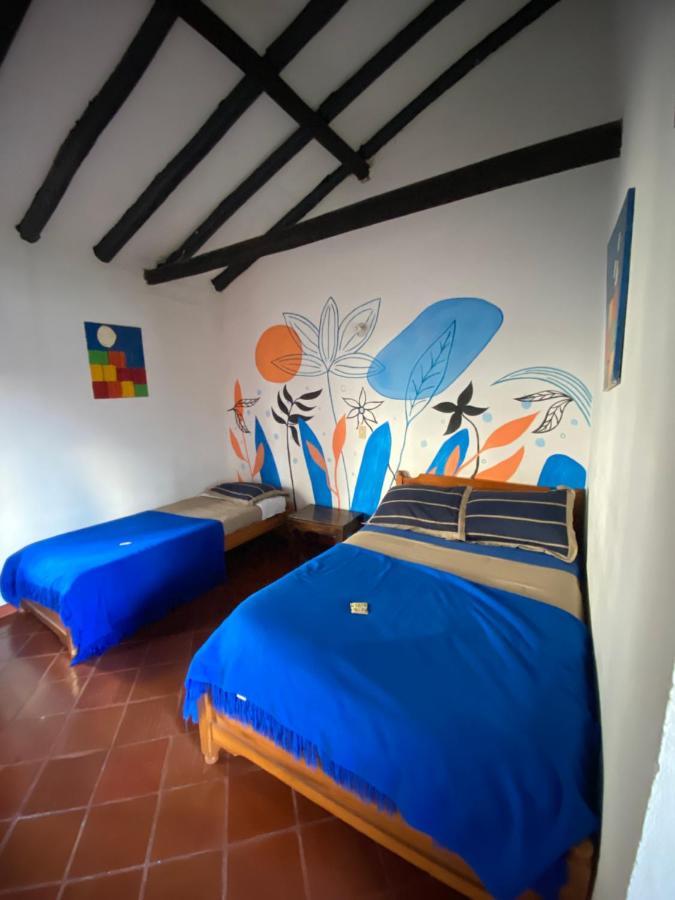Alegria Hostel Villa de Leyva Exteriör bild