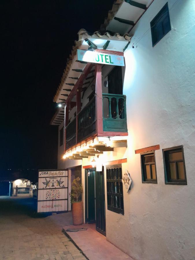 Alegria Hostel Villa de Leyva Exteriör bild